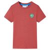vidaXL Tricou pentru copii, paprika, 104