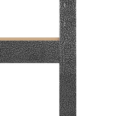 vidaXL Rafturi rezistente cu 5 niveluri, 3 buc., gri, oțel & lemn