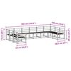 vidaXL Set de canapele de exterior 10 pcs natural Lemn Solid de Acacia