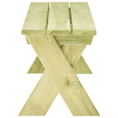 vidaXL Bancă de grădină, 170 cm, lemn de pin tratat