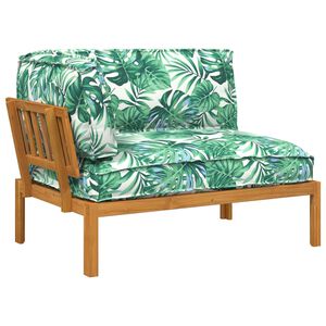 vidaXL Set de canapea cu pernă Frunză Model cu frunze 133 x 92 x 69 cm