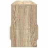 vidaXL Raft pentru reviste Stejar Sonoma 102 x 30 x 45 cm