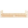 vidaXL Cadru de pat cu sertare de copii, 90x200 cm, lemn masiv pin