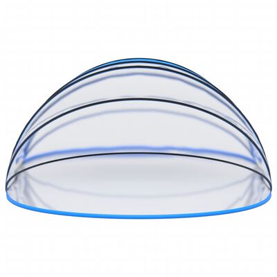 vidaXL Cupolă pentru piscină, 620x410x205 cm, oval