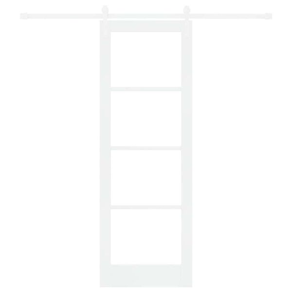 vidaXL Ușă glisantă ORKDAL Alb 73,5 x 211 cm