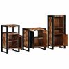 vidaXL Set de mobilier pentru baie 3 pcs Maro Lemn de mango solid