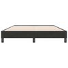 vidaXL Cadru de pat fără saltea neagră 160x220 cm catifea