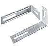 vidaXL Bracket anti-tiltare 2 pcs Argintiu 74,5 x 15 x 32 mm Fier