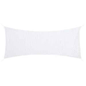 vidaXL Plasă de camuflaj cu geantă de depozitare, alb, 312x140 m