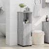 vidaXL Dulap de Baie Gri Sonoma 30 x 35 x 95 cm Lemn compozit & Metal