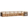 vidaXL Set de canapele de exterior 6 buc. natural Lemn Solid de Acacia
