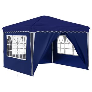 vidaXL Cort de Petrecere Pop-up albastru 288 x 288 x 245 cm