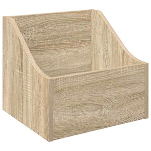 vidaXL Cutie pentru LP-uri Stejar Sonoma 37 x 33 x 32 cm