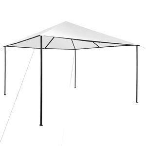 vidaXL Pavilion, alb, 4x4x3 m, 180 g/m&sup2;