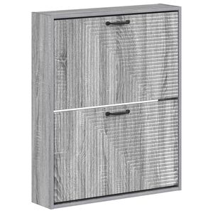 vidaXL Dulap pentru pantofi montat pe perete HAARLEM 71 x 17 x 86 cm