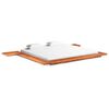 vidaXL Cadru pat futon, stil japonez, 200 x 200 cm, lemn masiv acacia