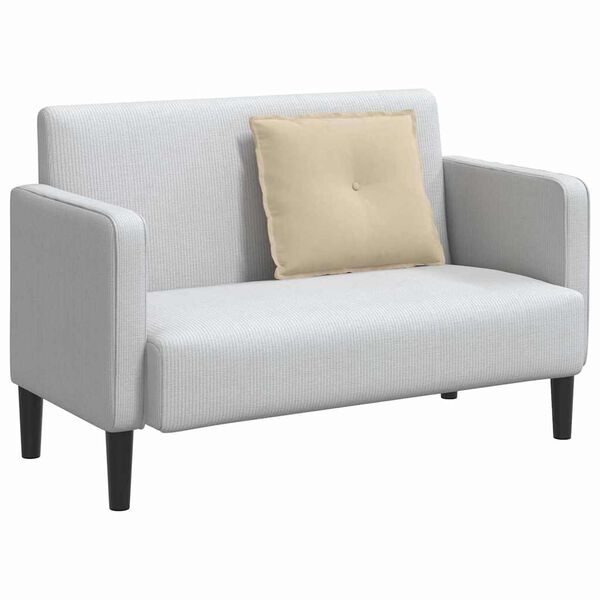 vidaXL Perna pentru spate Crem 60 x 50 cm Țesătură din microfibră