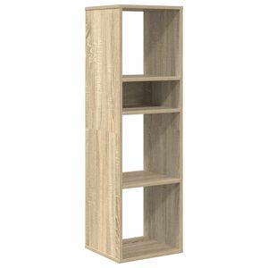 vidaXL Bibliotecă, stejar sonoma, 34x31x112 cm, lemn prelucrat