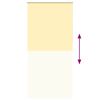 vidaXL Jaluzea cu role opace Galben 90x210 cm Lățime material 85,7 cm