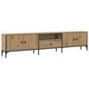 vidaXL Dulap TV cu sertar stejar artizanal 200x25x44 cm lemn prelucrat