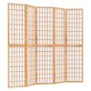 vidaXL Paravan pliabil de cameră, 5 panouri, 200x170 cm, stil japonez