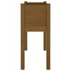 vidaXL Jardinieră de grădină, maro miere, 70x31x70 cm, lemn masiv pin