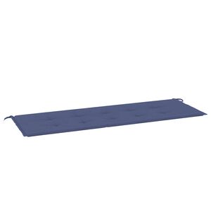 vidaXL Pernă de bancă de grădină bleumarin, 150x50x4 cm, textil Oxford