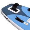 vidaXL Set placă paddleboarding gonflabilă, albastru, 300x76x10 cm