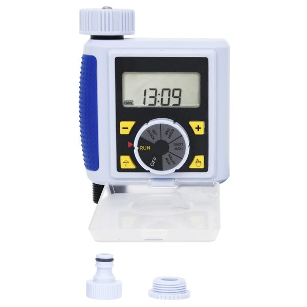 vidaXL Programator de irigații digital cu un singur racord