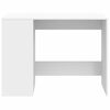 vidaXL Birou, alb, 102x50x75 cm, lemn prelucrat