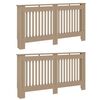 vidaXL Capac pentru radiator 2 buc. Stejar Sonoma 152 x 19 x 81,5 cm