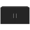 vidaXL Dulap de perete, negru, 70x42,5x40 cm, lemn compozit