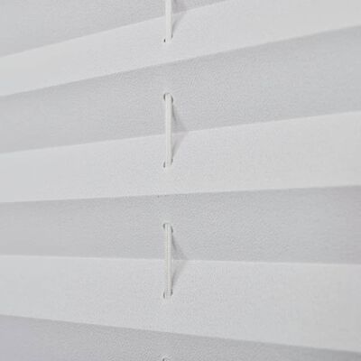 Jaluzea plisse, alb, 60x125 cm, pliuri