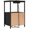 vidaXL Dulap de noapte Stejar Negru 40 x 31 x 60 cm Lemn compozit