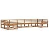 vidaXL Set de canapele de exterior 7 pcs natural Lemn Solid de Acacia