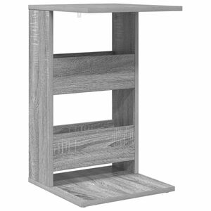 vidaXL Masă laterală Gri Sonoma 40 x 35 x 60,5 cm Lemn prelucrat