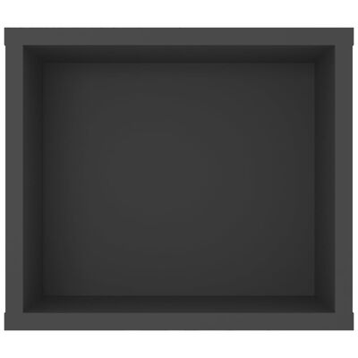 vidaXL Dulap TV suspendat, gri, 100x30x26,5 cm, PAL