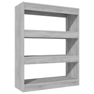 vidaXL Bibliotecă/Separator de cameră stejar 80x30x103cm lemn compozit