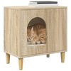 vidaXL Casa pentru pisici Sonoma 51 x 30 x 52 cm Lemn compozit