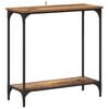 vidaXL Masă de consolă Lemn vechi 75 x 30.5 x 75 cm Lemn prelucrat