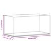 vidaXL Cutie de prezentare, transparent, 30x15x14 cm, acril