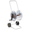 vidaXL Cărucior cu tambur pentru furtun 50 m 1/2" sau 35 m 3/4", oțel