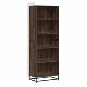 vidaXL Bibliotecă, stejar maro, 60x35x170,5 cm, lemn prelucrat