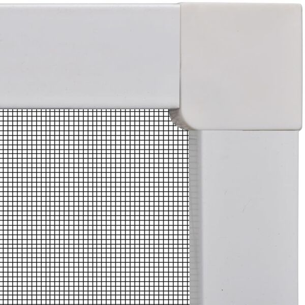 Plasă de insecte pentru fereastra, maro, 130 x 150 cm