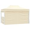 vidaXL Cort pentru Petreceri Crem 291 x 431 x 315 cm Material Oxford