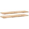 vidaXL Rafturi suspendate 2 buc. 160x40x4cm lemn masiv acacia netratat