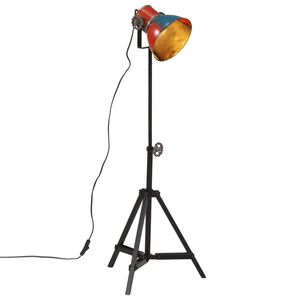 vidaXL Lampă de podea 25 W, multicolor, 35x35x65/95 cm, E27