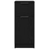 vidaXL Bufet 2 pcs Stejar Negru 30 x 30 x 70 cm Lemn compozit