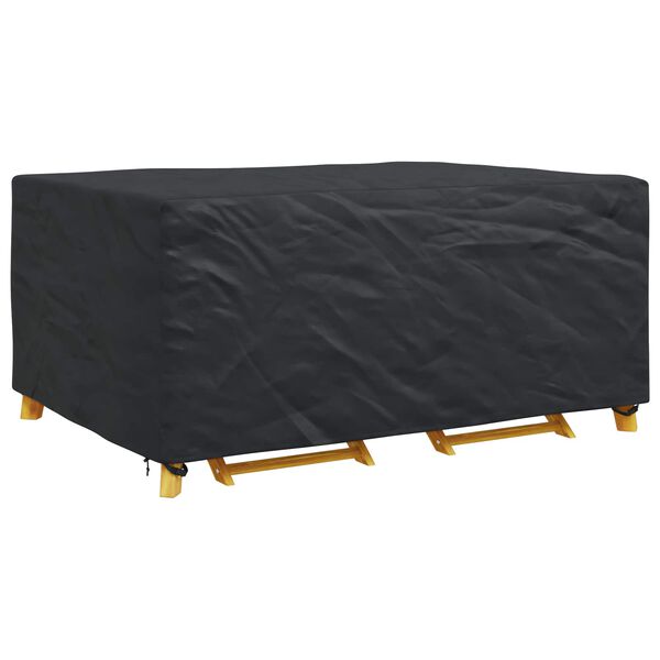 vidaXL Husă pentru mobilă Simplu Negru 240 x 180 x 100 cm 210D