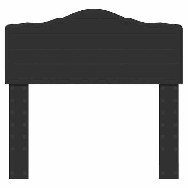 vidaXL Tăblie cap cu headboard Stejar Negru 75 cm Lemn compozit